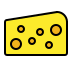 cheese wedge on OpenMoji