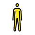 man standing on OpenMoji