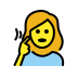 deaf woman on OpenMoji