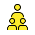 family: adult, child, child on OpenMoji