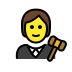judge on OpenMoji