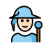 mage: light skin tone on OpenMoji