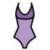 one-piece swimsuit on OpenMoji
