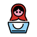 nesting dolls on OpenMoji