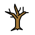 leafless tree on OpenMoji