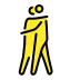 people hugging on OpenMoji