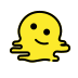 melting face on OpenMoji