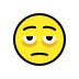face with bags under eyes on OpenMoji