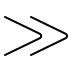 fast-forward button on OpenMoji