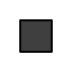 black medium-small square on OpenMoji