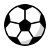soccer ball on OpenMoji