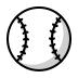 baseball on OpenMoji
