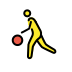 man bouncing ball on OpenMoji