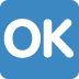 OK button on Twitter/X