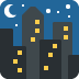 night with stars on Twitter/X