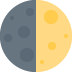 first quarter moon on Twitter/X