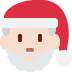 Santa Claus: light skin tone on Twitter/X