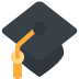 graduation cap on Twitter/X