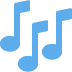 musical notes on Twitter/X