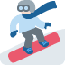 snowboarder: light skin tone on Twitter/X