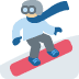 snowboarder: medium-light skin tone on Twitter/X