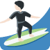 person surfing: light skin tone on Twitter/X