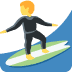 man surfing on Twitter/X