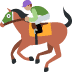 horse racing: medium skin tone on Twitter/X