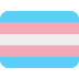 transgender flag on Twitter/X