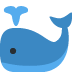spouting whale on Twitter/X