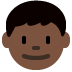 boy: dark skin tone on Twitter/X