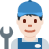 man mechanic: light skin tone on Twitter/X