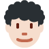 man: light skin tone, curly hair on Twitter/X