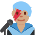 man singer: medium skin tone on Twitter/X