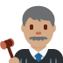 man judge: medium skin tone on Twitter/X