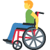 man in manual wheelchair on Twitter/X