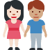 woman and man holding hands: light skin tone, medium skin tone on Twitter/X