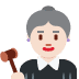 woman judge: light skin tone on Twitter/X