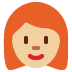 woman: medium-light skin tone, red hair on Twitter/X