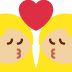 kiss: woman, woman, medium-light skin tone on Twitter/X