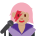 woman singer: medium skin tone on Twitter/X