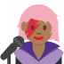 woman singer: medium-dark skin tone on Twitter/X