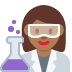 woman scientist: medium-dark skin tone on Twitter/X