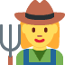woman farmer on Twitter/X