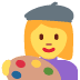 woman artist on Twitter/X