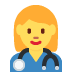 woman health worker on Twitter/X