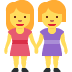 women holding hands on Twitter/X