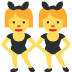 women with bunny ears on Twitter/X