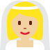 woman with veil: medium-light skin tone on Twitter/X