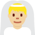 man with veil: medium-light skin tone on Twitter/X